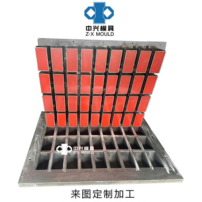 PC仿石砖模具 透水砖模具  泉州中兴砖机模具厂家